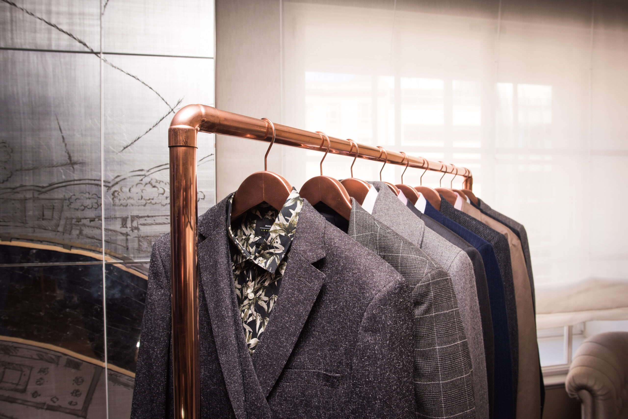 Moss Bros Press Day